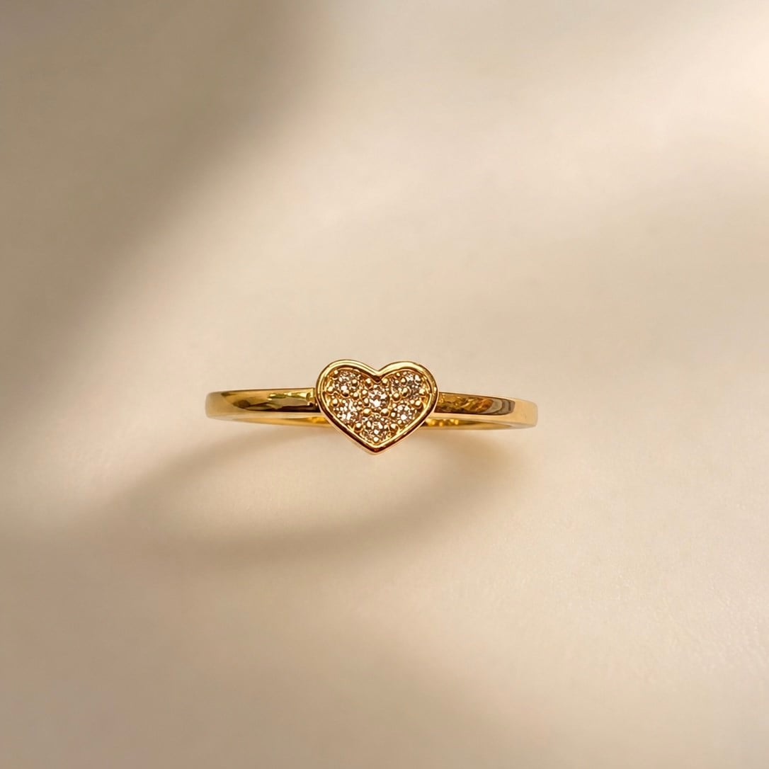 VELORA MINI HEART RING