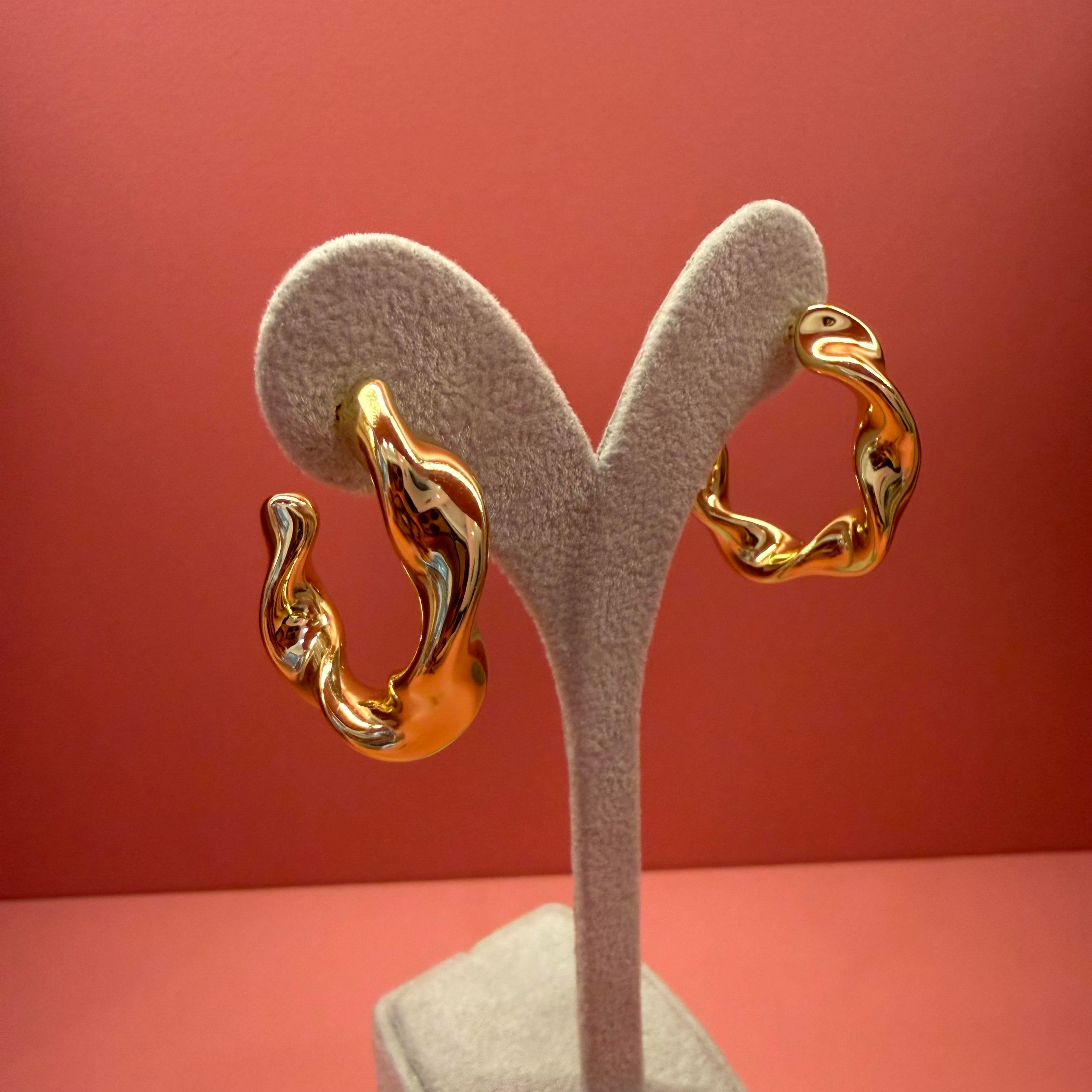 VİNTAGE GOLD  KÜPE