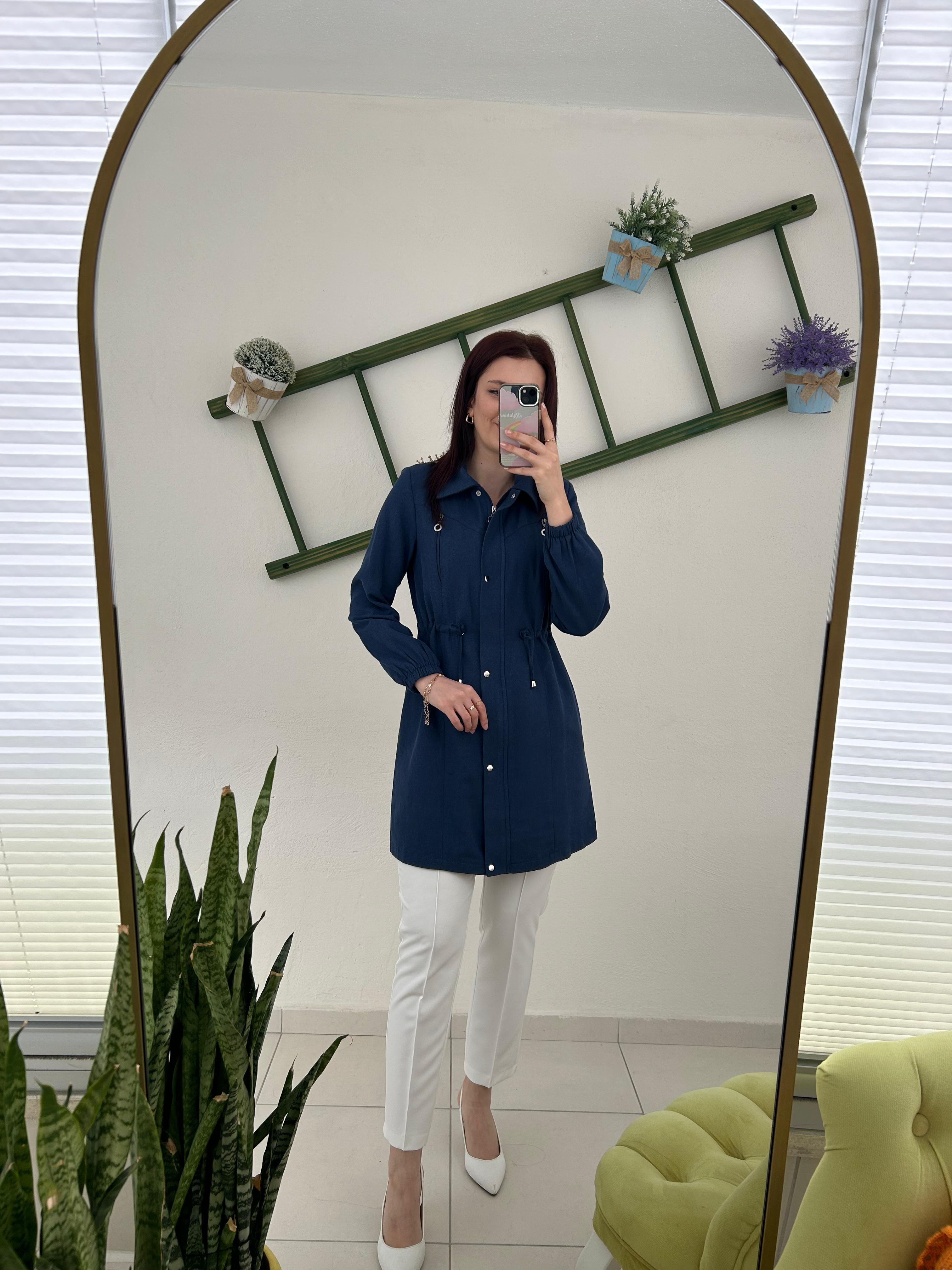 SELİNADA 1015 CEKET/LACİVERT/38 BEDEN