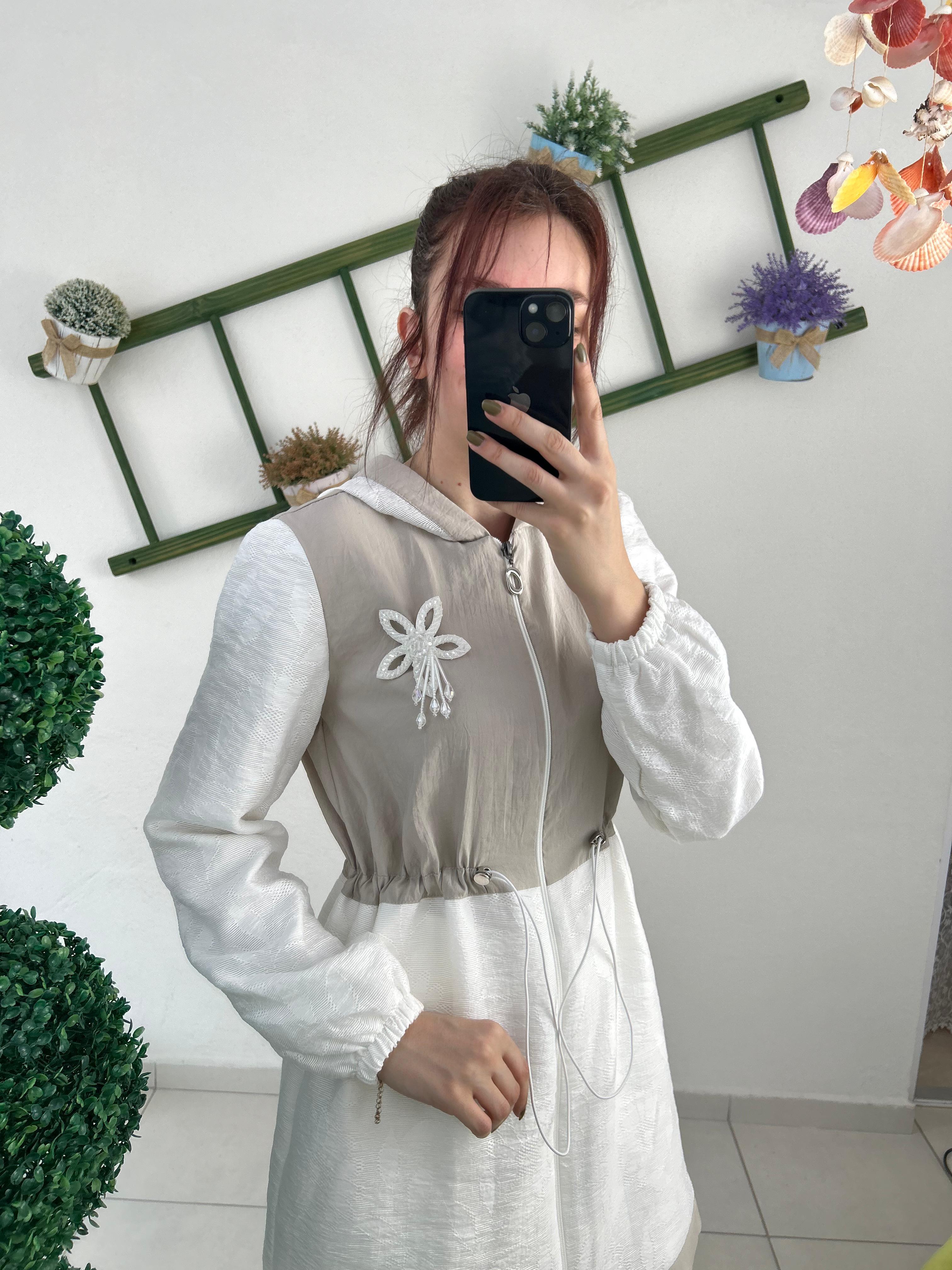 SELİNADA QUPRA CEKET 1030/SIYAH/38 BEDEN