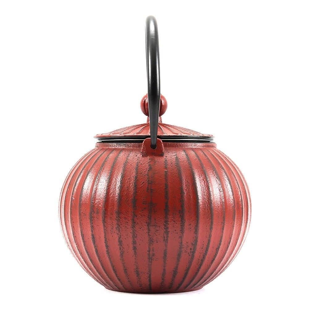BA3083 Cast Iron Teapot Red 1200 ml