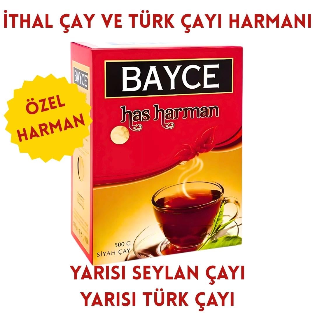 Bayce Has Harman 500 Gr (Türk ve Seylan Çayı Karışımı)