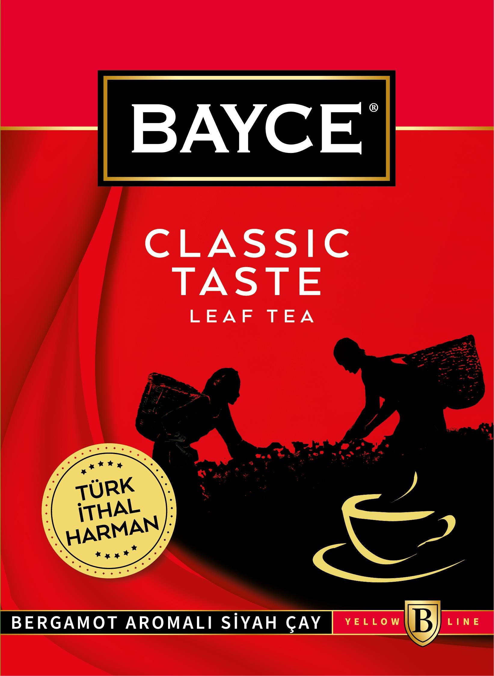Bayce Leaf Tea Classic Taste 500 GR (Earl Grey - Bergamot - Tomurcuk Çayı)