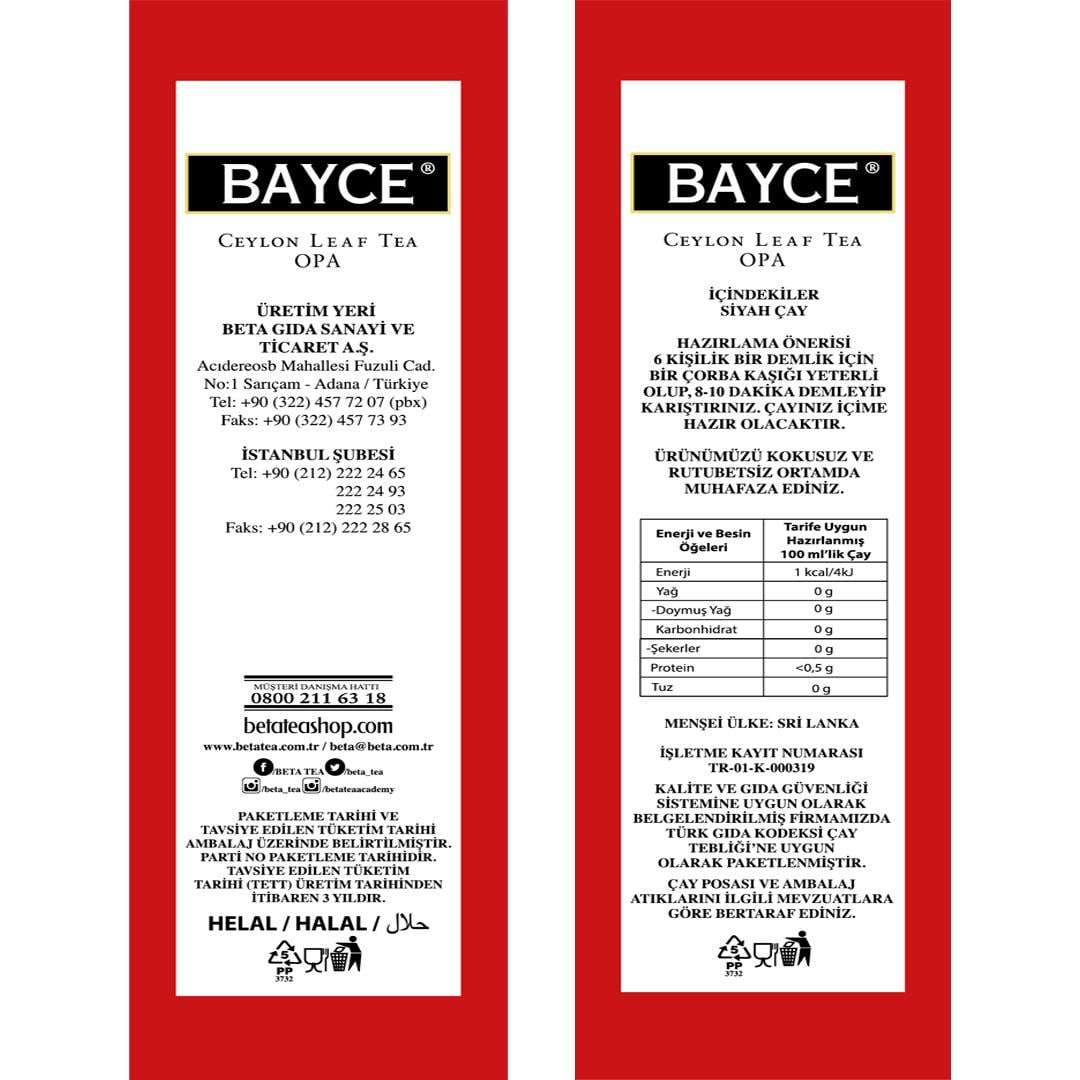 Bayce Opa Opp 250 GR