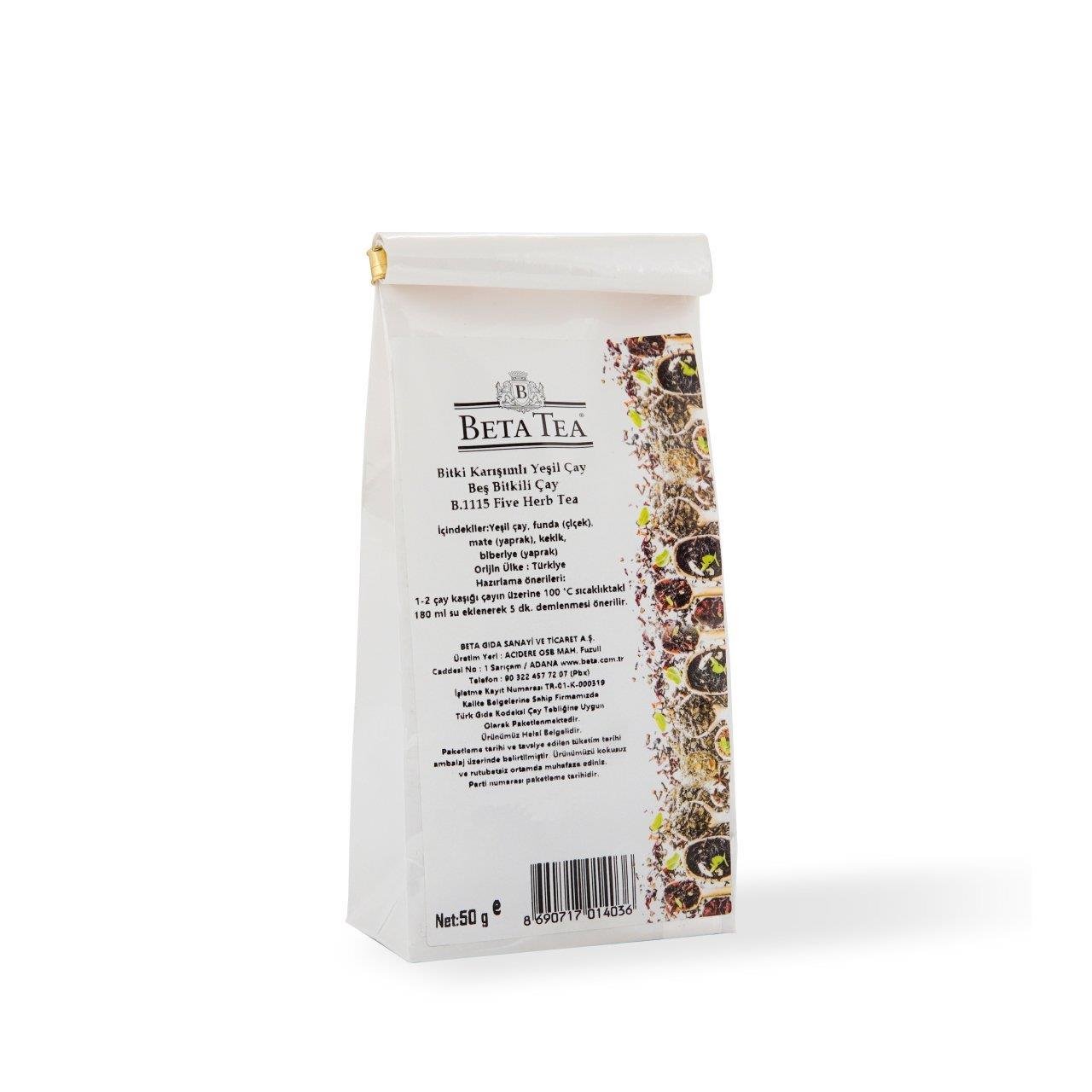 Beş Bitkili Çay 50gr - B.1115
