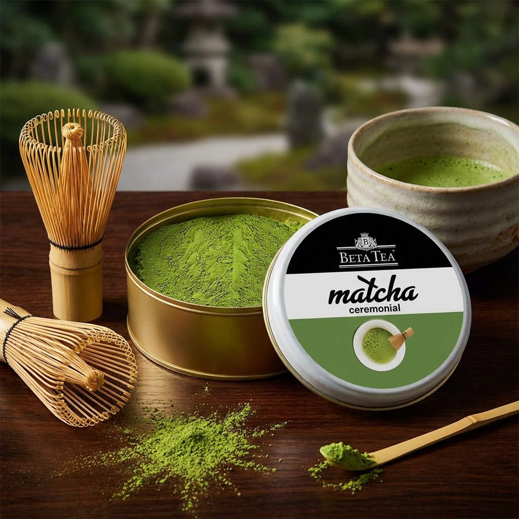 Beta Ceremonial Matcha Yeşil Çay 25 g - Metal Ambalaj 