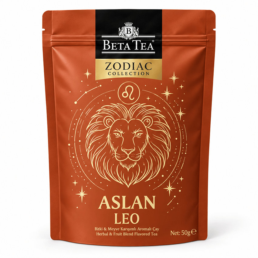 Beta Tea Zodiac Collection Aslan Burcu Çayı 50 g - Astroloji Çayları Serisi
