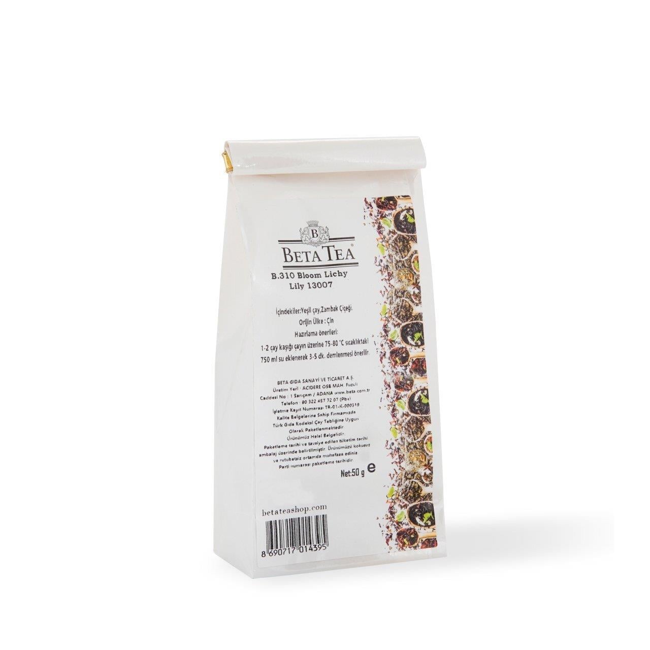 Çiçek Açan Çay (lichy lily) 50gr - B.310