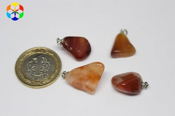 Akik Taşı Kolye Ucu