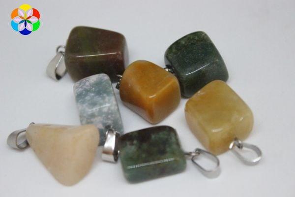 Akik Taşı Kolye Ucu