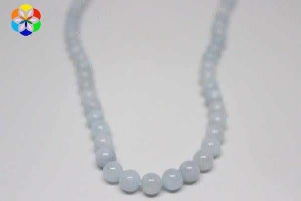 Akuamarin Taşı Dizi 8mm