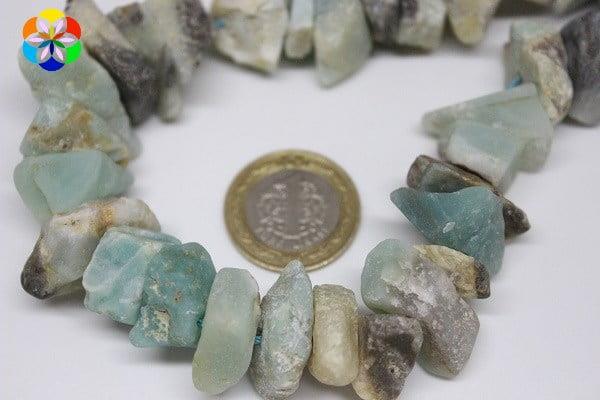 Amazonit Taşı Ham Parçalar Dizi