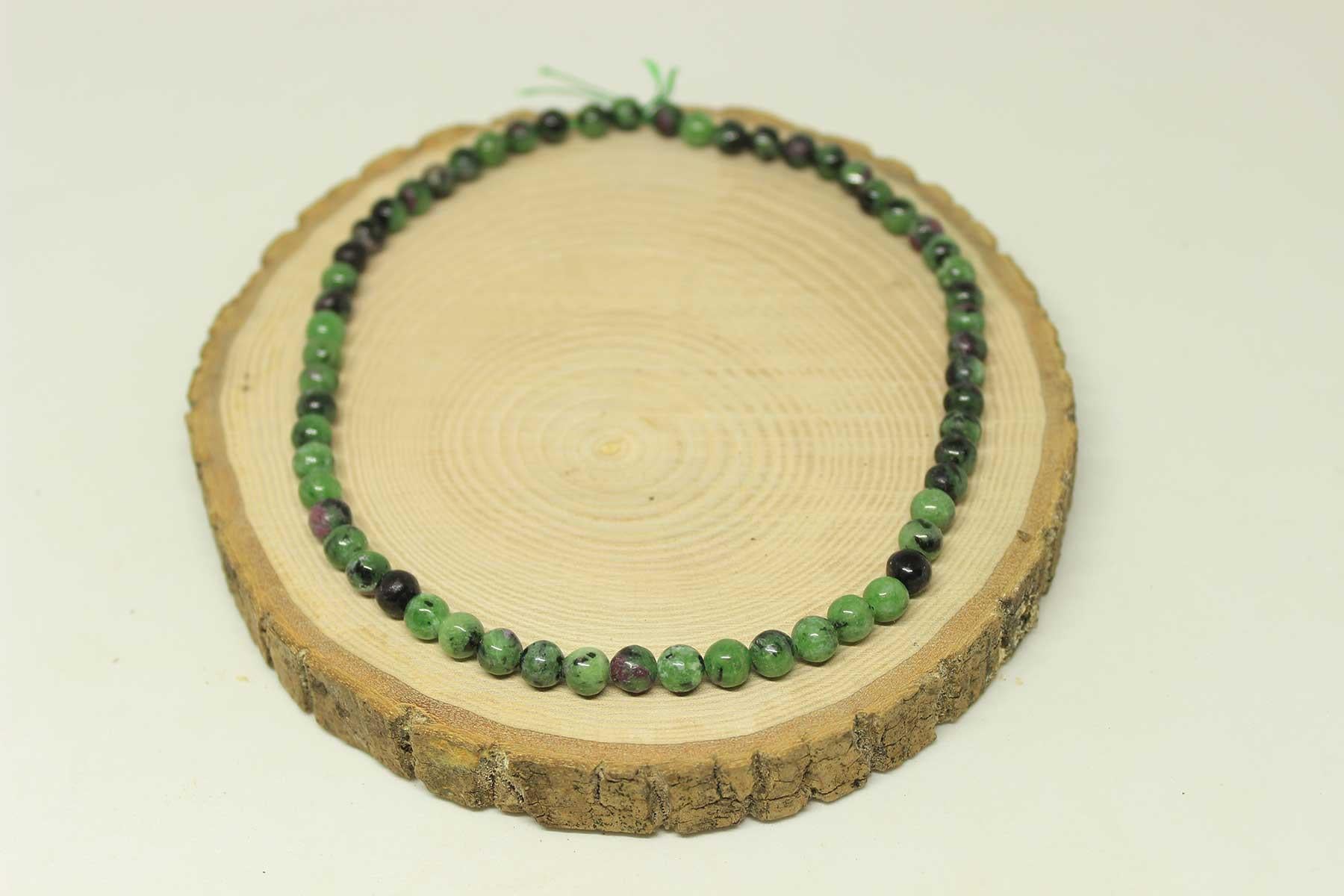 Anyolit (Rubizoit – Rubyzoisit) Taşı 6mm/adet