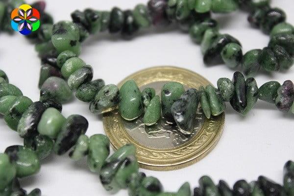 Anyolit (Rubizoit- Rubyzoisit)Kırık Doğal Taş Dizisi