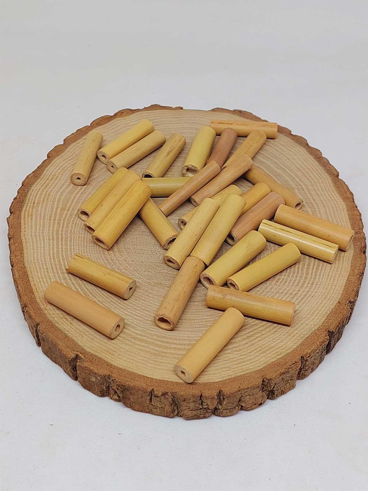 Bambu Boncuk 7.5*30mm/10adet (54584)