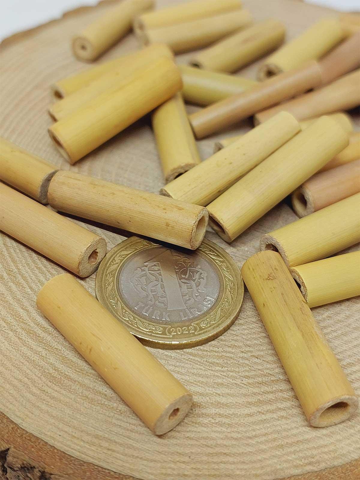 Bambu Boncuk 7.5*30mm/10adet (54584)