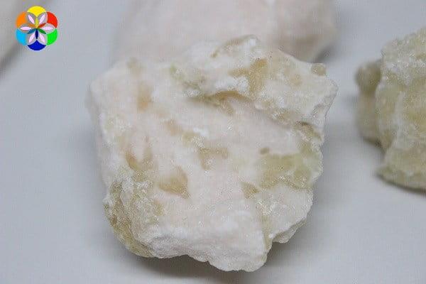 Beyaz Aragonit Taşı Ham Parçalar (30-40gr)