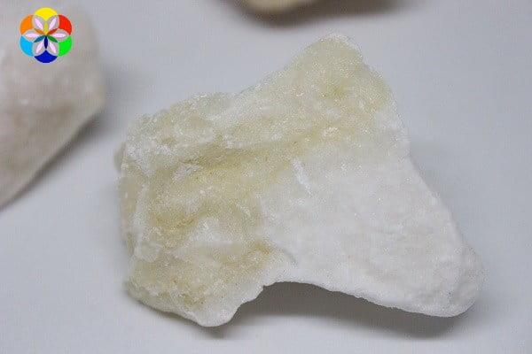 Beyaz Aragonit Taşı Ham Parçalar (30-40gr)