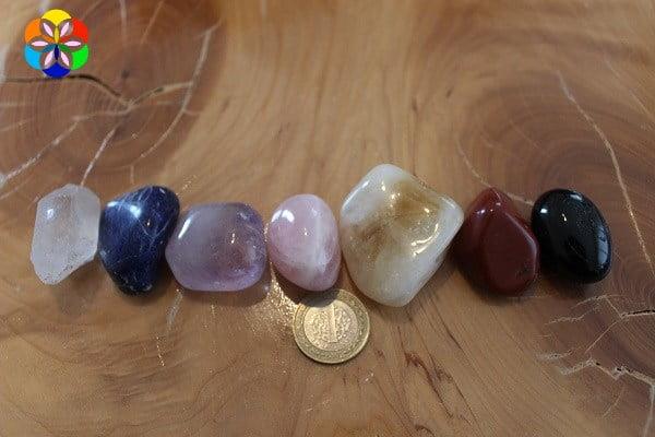 Çakra Dengeleme Taş Seti Royal Quality