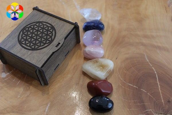 Çakra Dengeleme Taş Seti Royal Quality