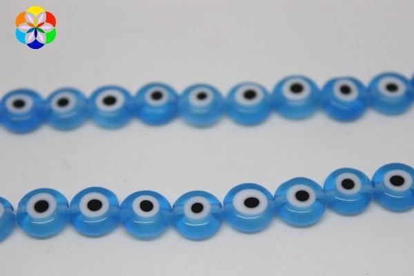Cam Boncuk Dizi 8mm*3mm (11303)