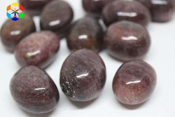 Çilek Kuvars Taşı Tamburlanmış