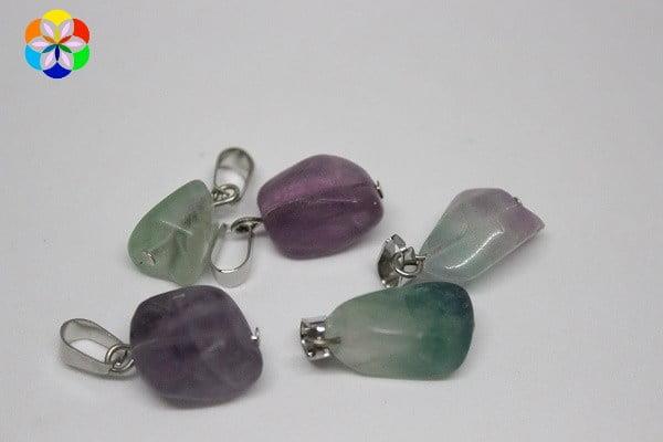 Florit Taşı Kolye Ucu