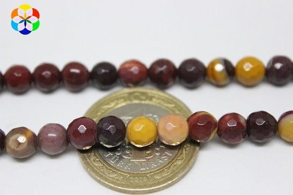 Jasper Taşı Faset 6mm/adet (9803)