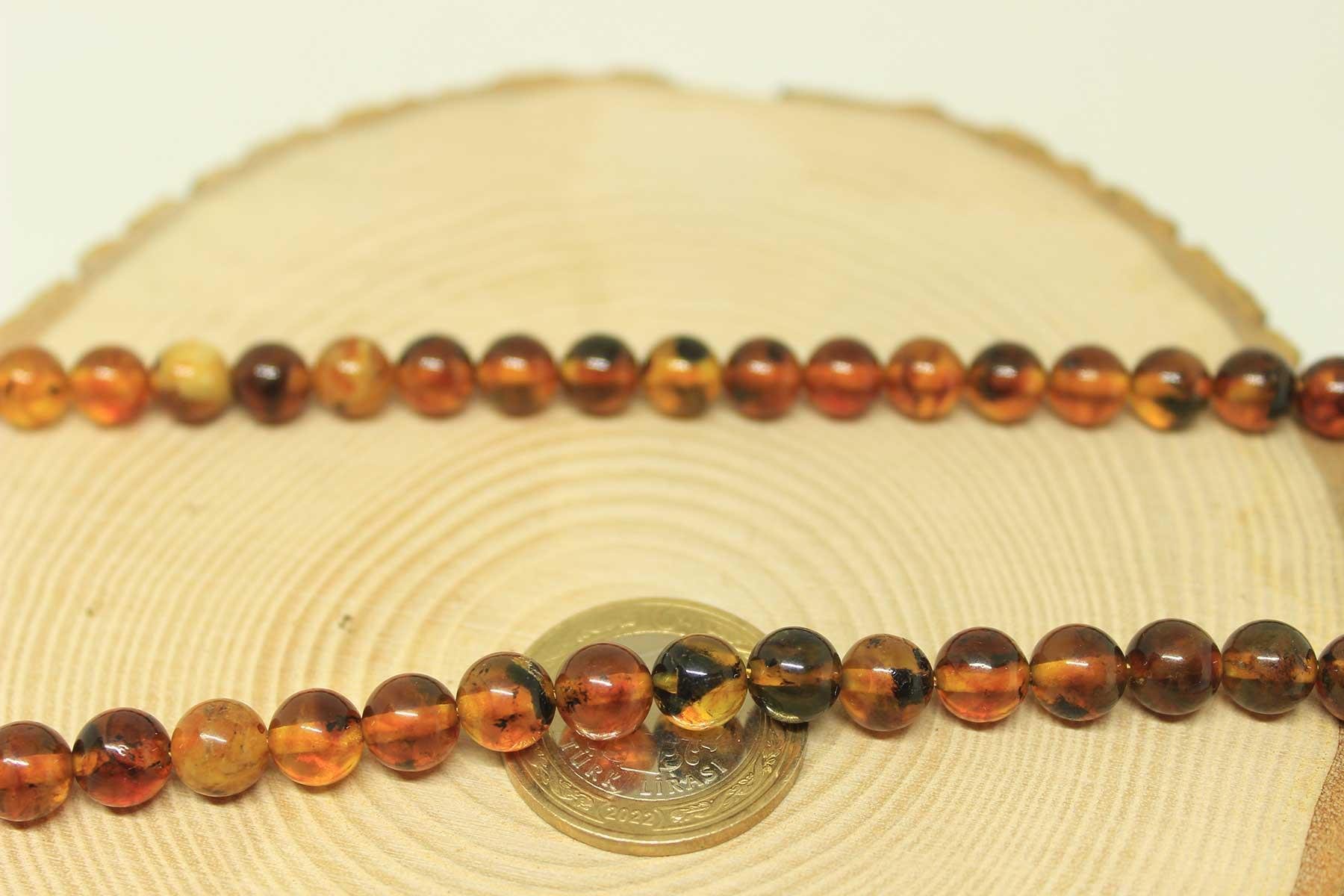 Kehribar 8mm/adet (23470-1)