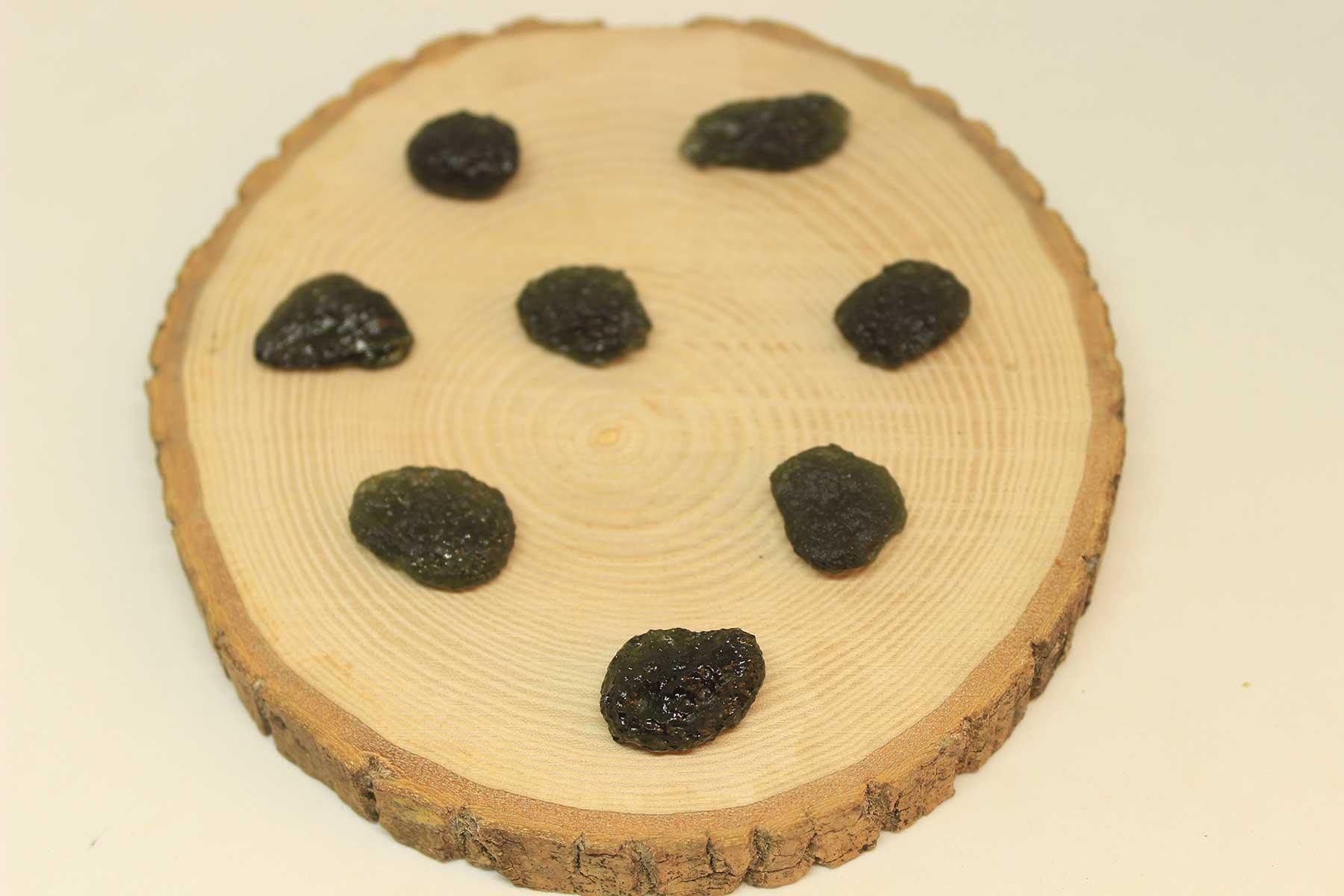 Moldavit Taşı Kütle Ham Parça (3-3.9 gram aralığıdır)