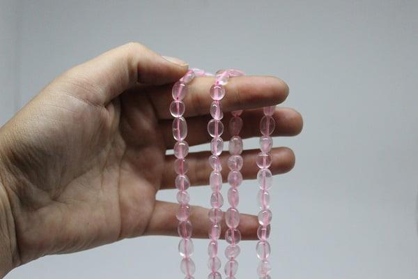Pembe Kuvars Doğal Taş/adet