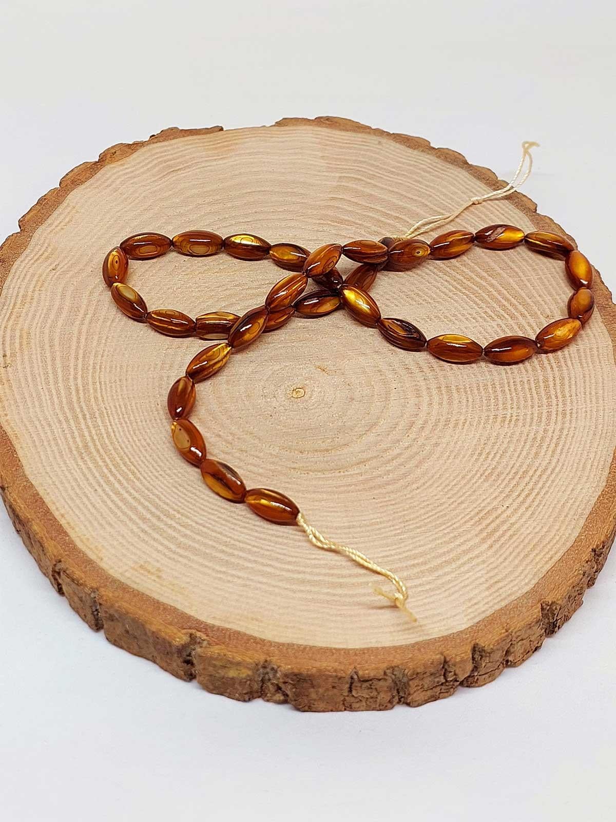 Sedef Karamel 5.5*11.5mm/adet (42220)