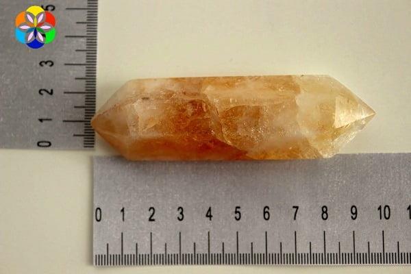 Sitrin Taşı Çift Uçlu