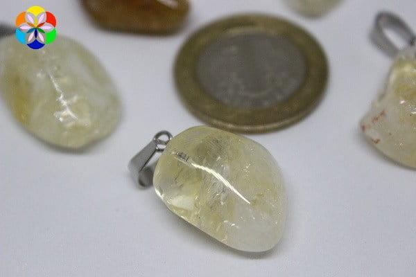 Sitrin Taşı Kolye Ucu