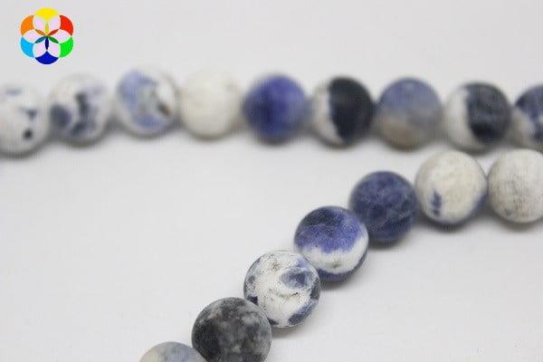 Sodalit Taşı Mat Dizi 8mm