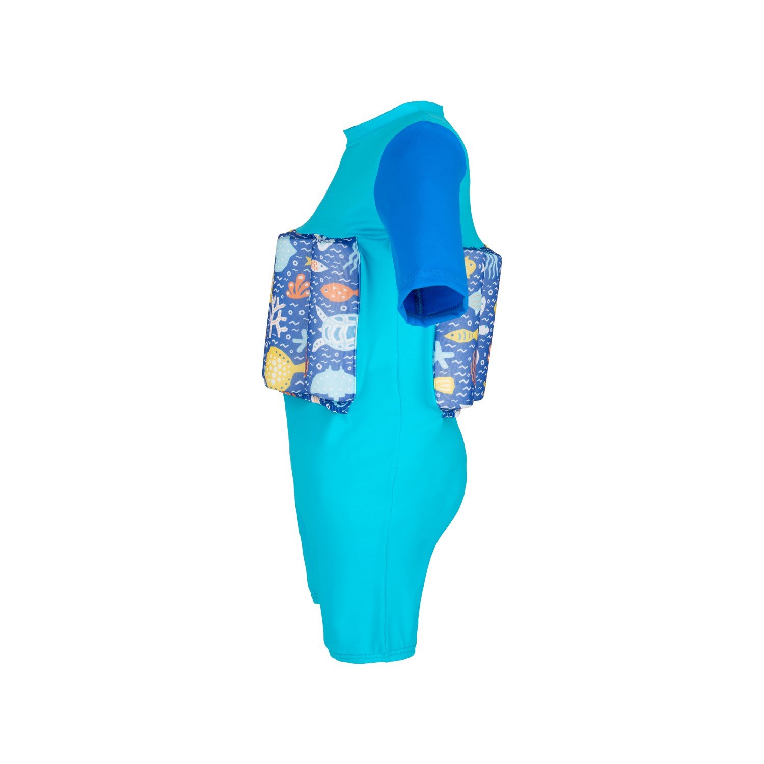 Swim Foam Küçük Balıkçı Uv Korumalı Batmaz Çocuk Mayosu 5-6 Yaş