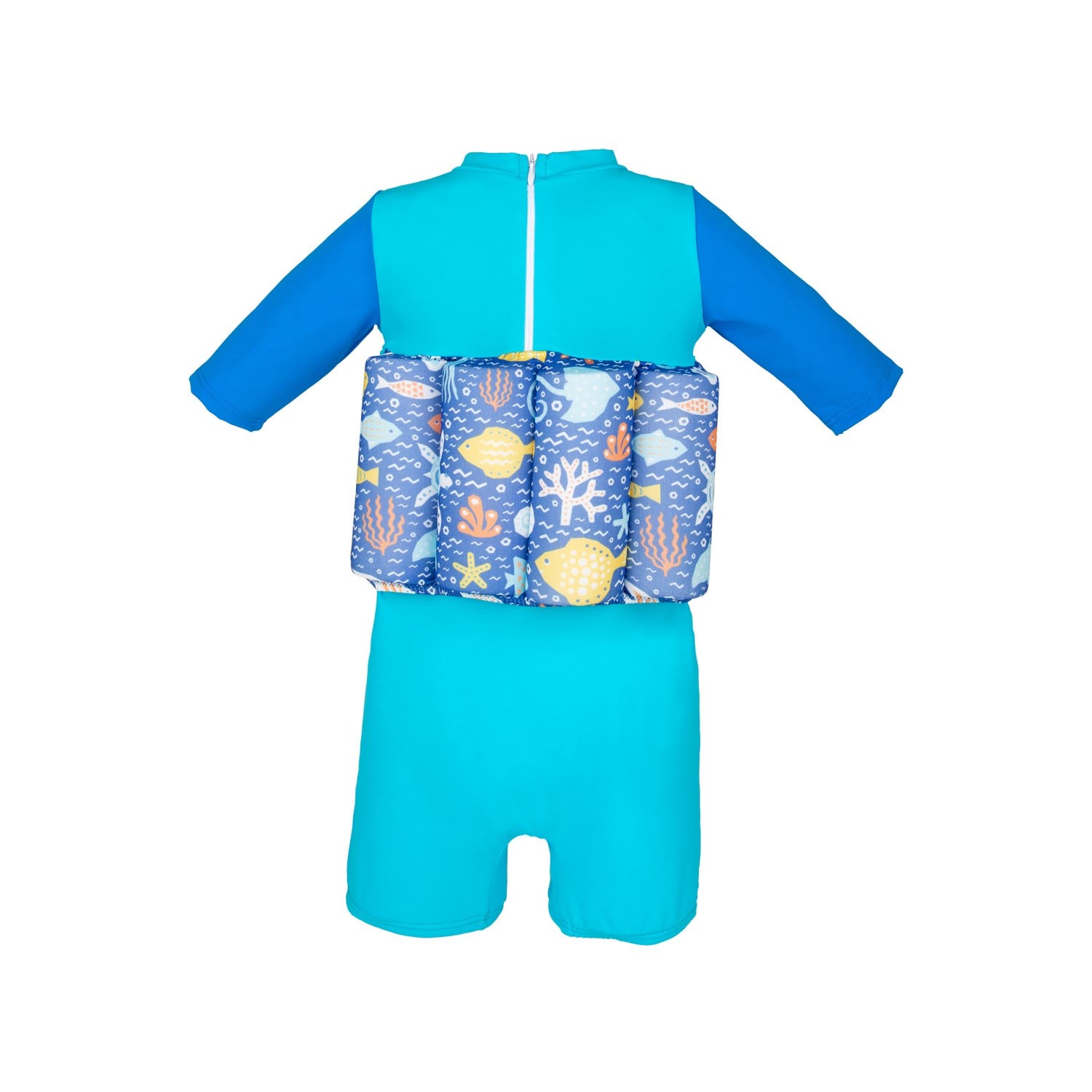 Swim Foam Küçük Balıkçı Uv Korumalı Batmaz Çocuk Mayosu 5-6 Yaş