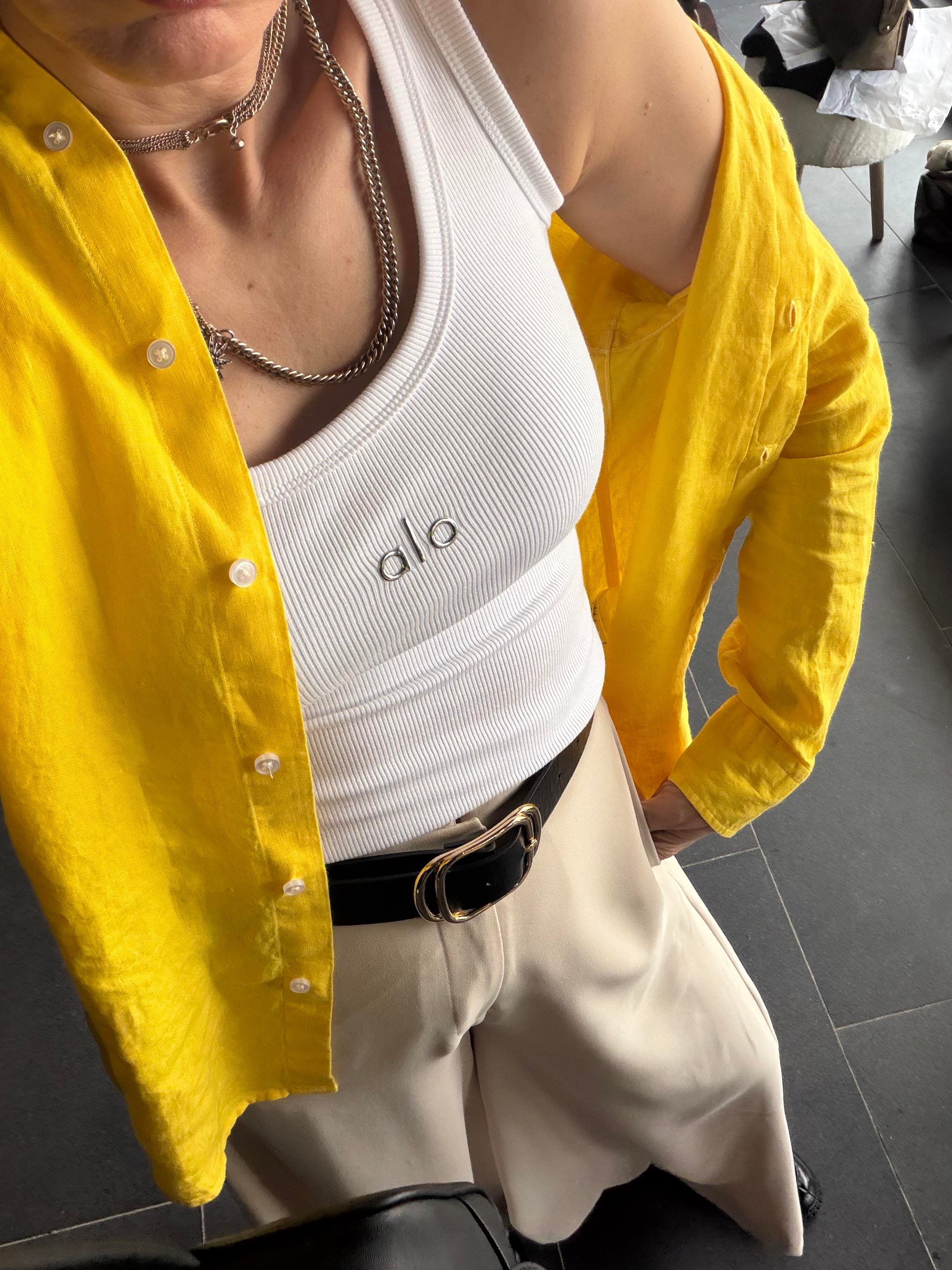  Hola Reflektör Baskılı Beyaz Atlet