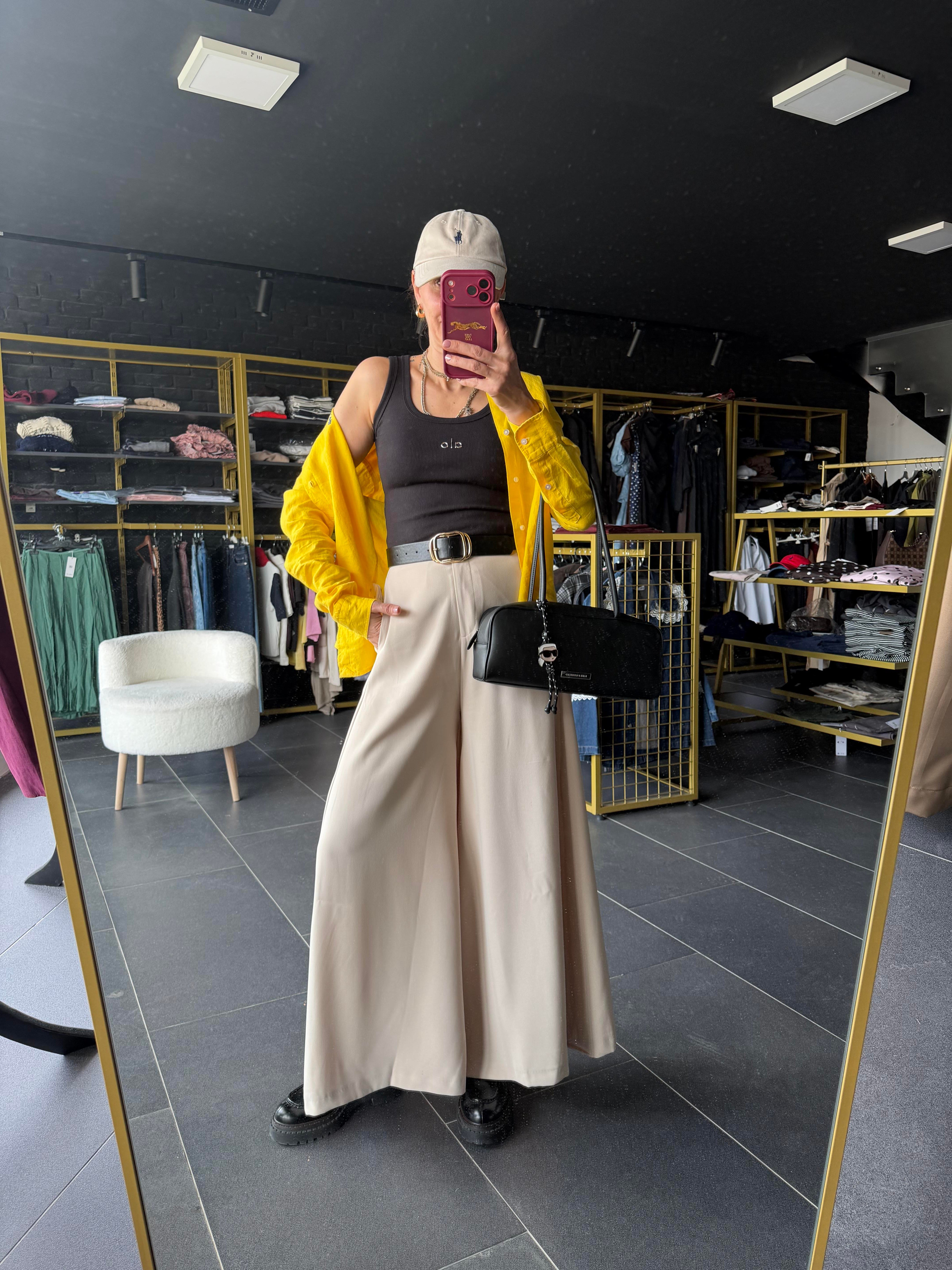  Hola Reflektör Baskılı Siyah Atlet