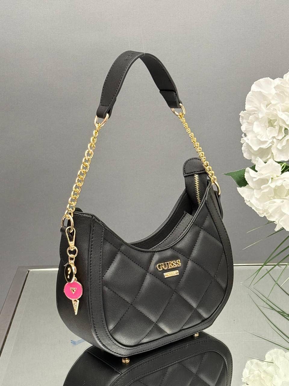 Abey Small Siyah Aksesuarlı Çanta