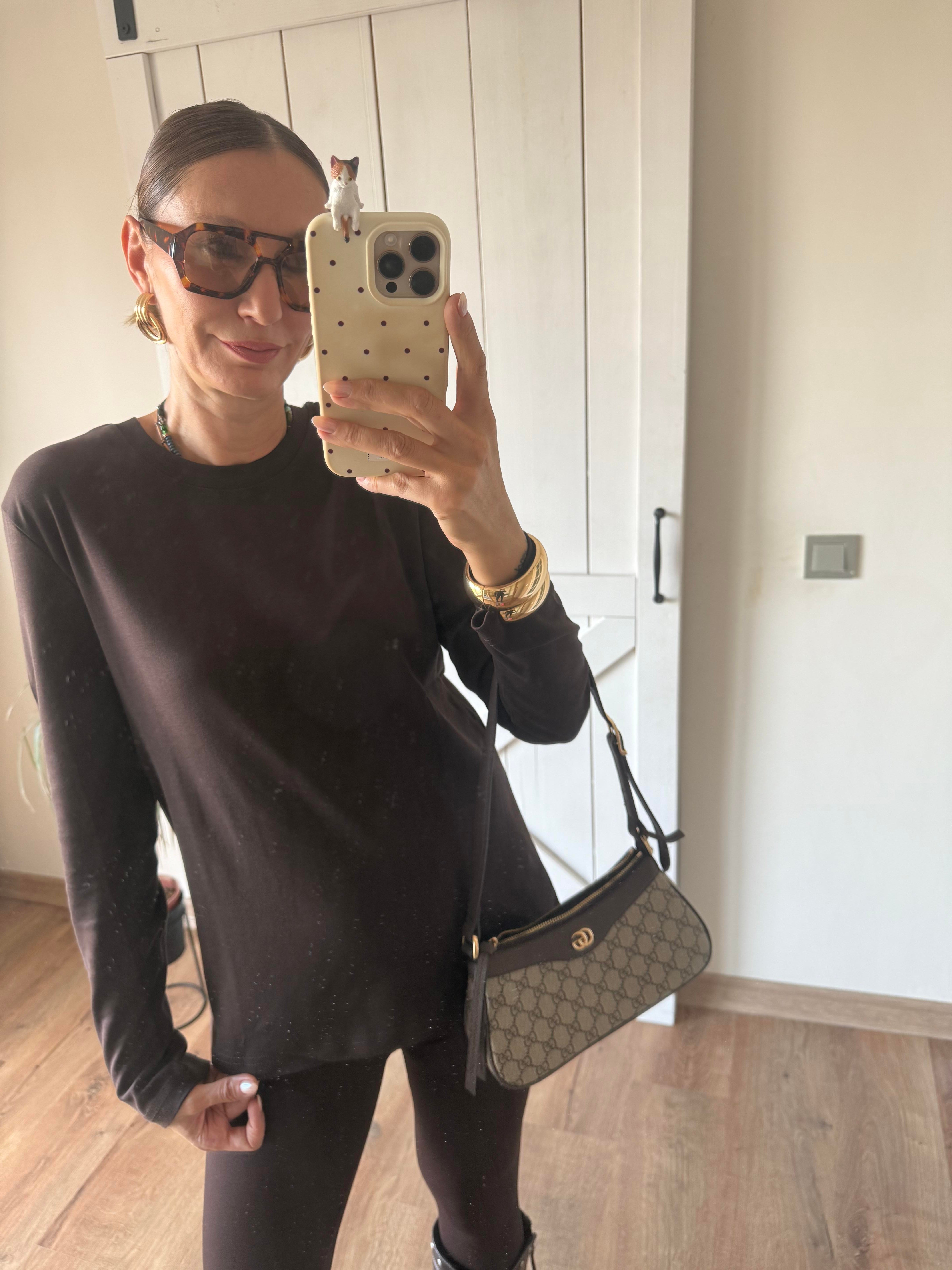 Acı Kahve Massi Uzun Kollu Basic