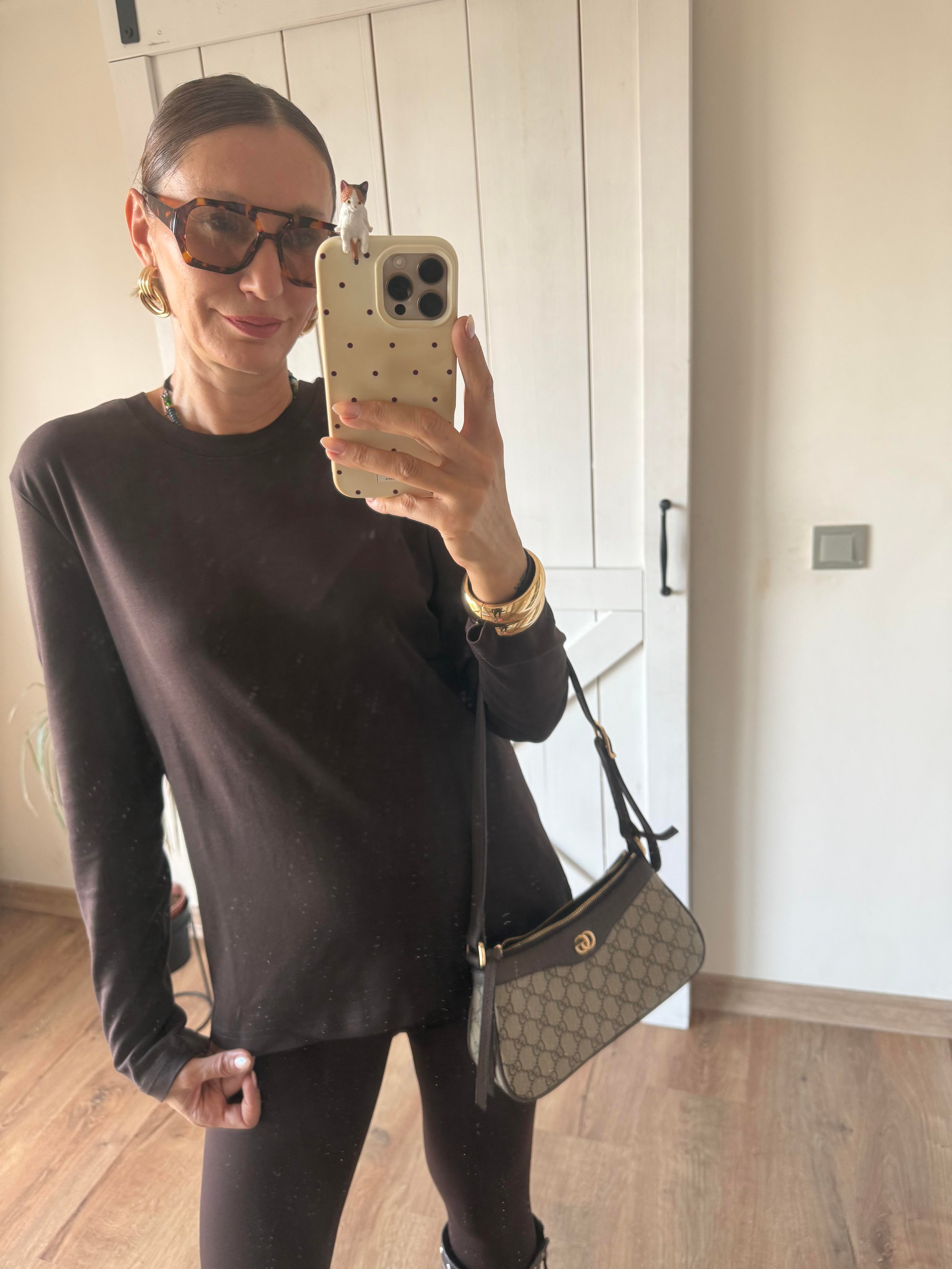 Acı Kahve Massi Uzun Kollu Basic