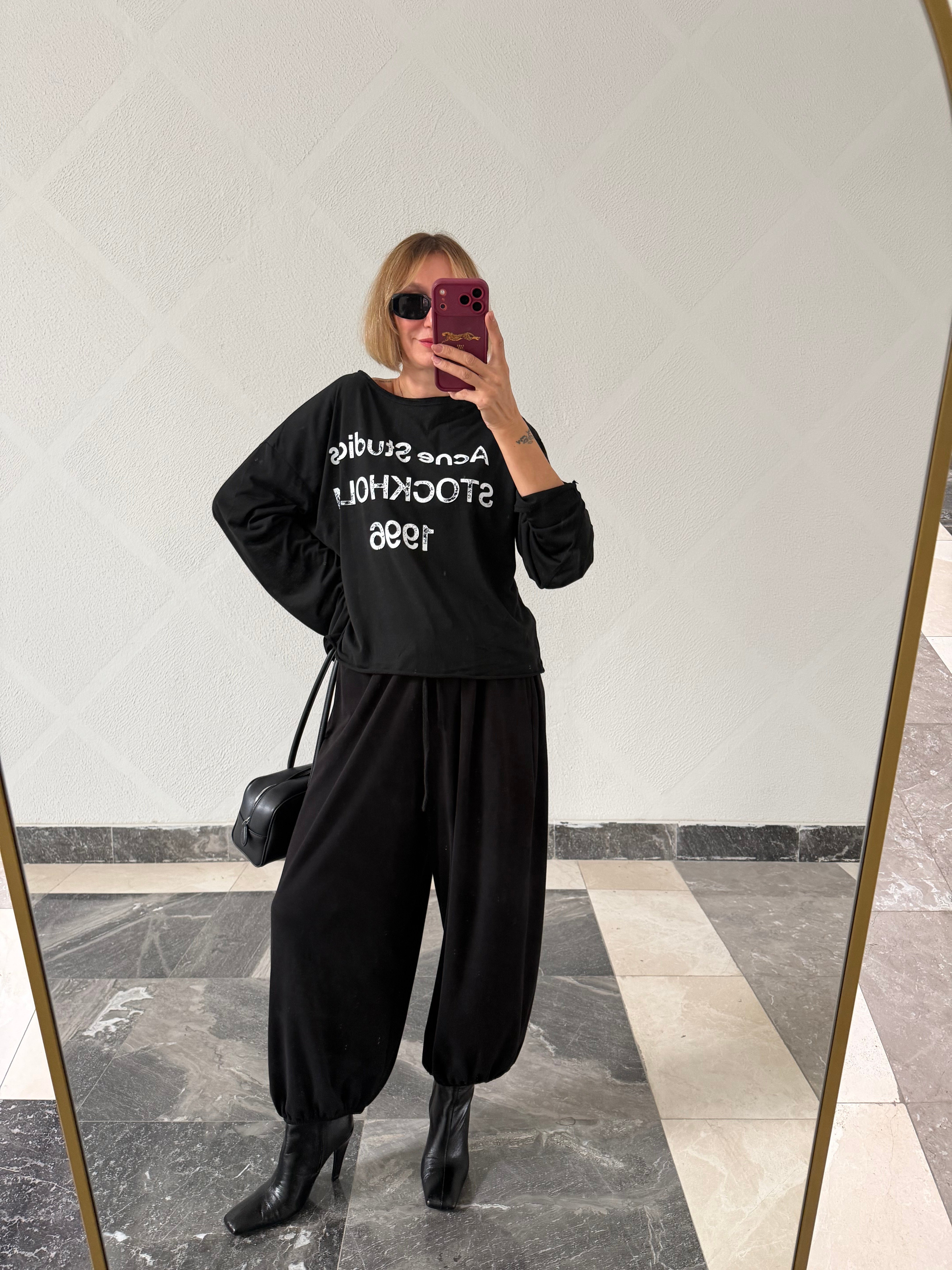 Acne Siyah  Basic Triko