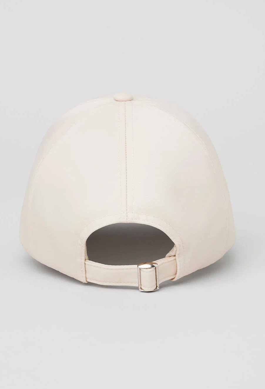 Aloha Creme Satin Off-Duty Cap Black