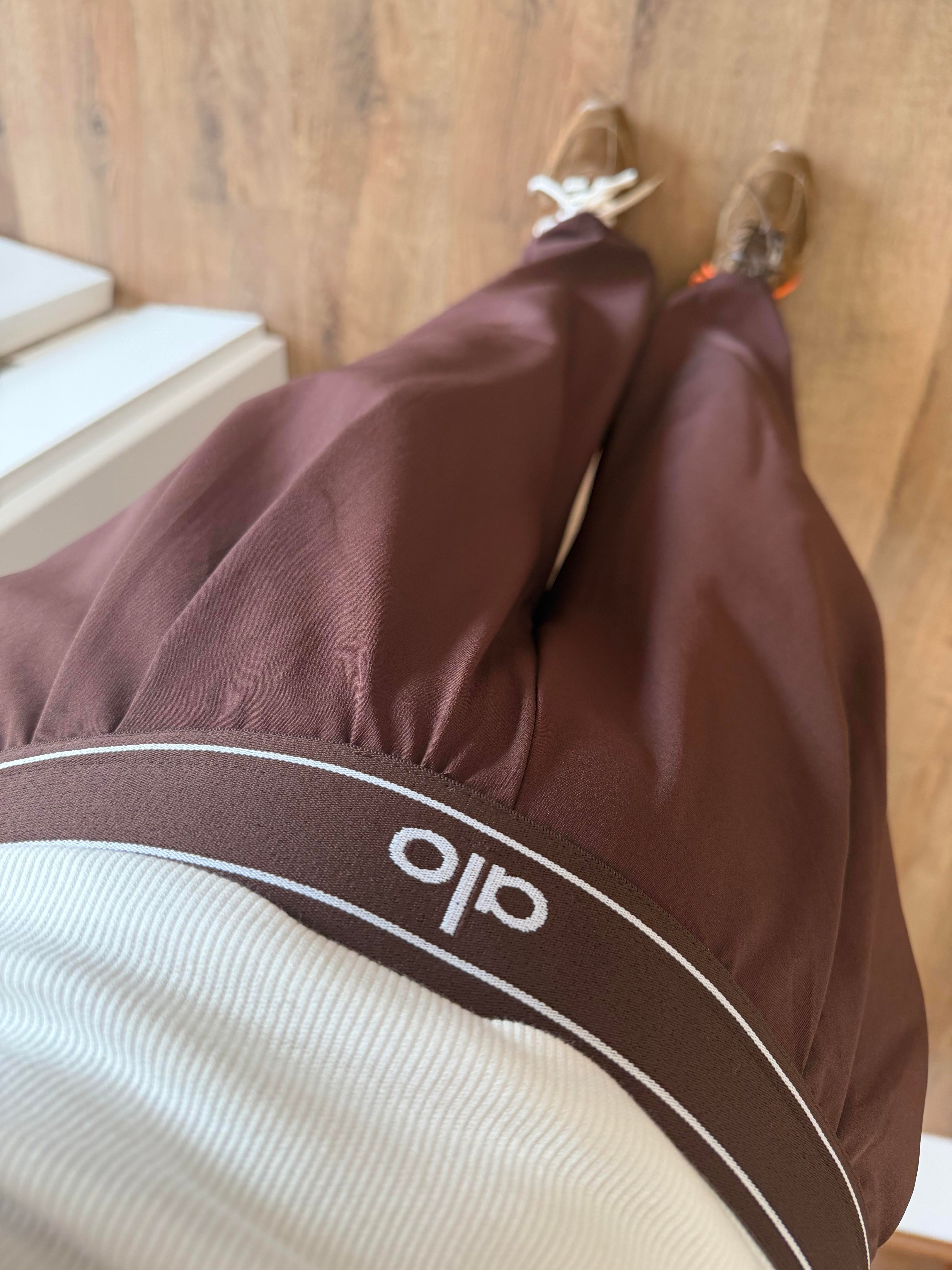 Aloha Kahve Bel Detaylı Pantolon