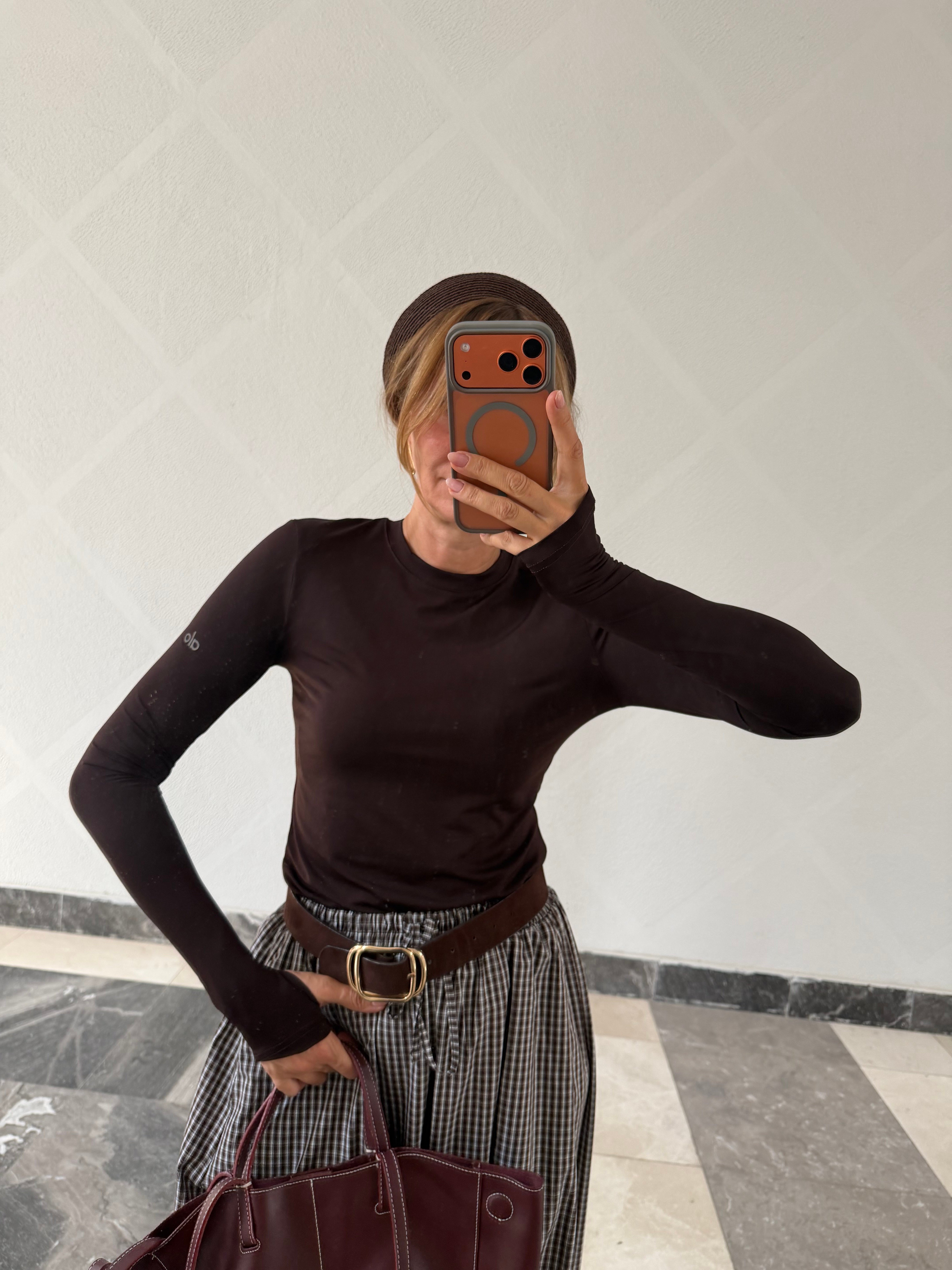 Aloha Kahve Parmak Geçirmeli Runner