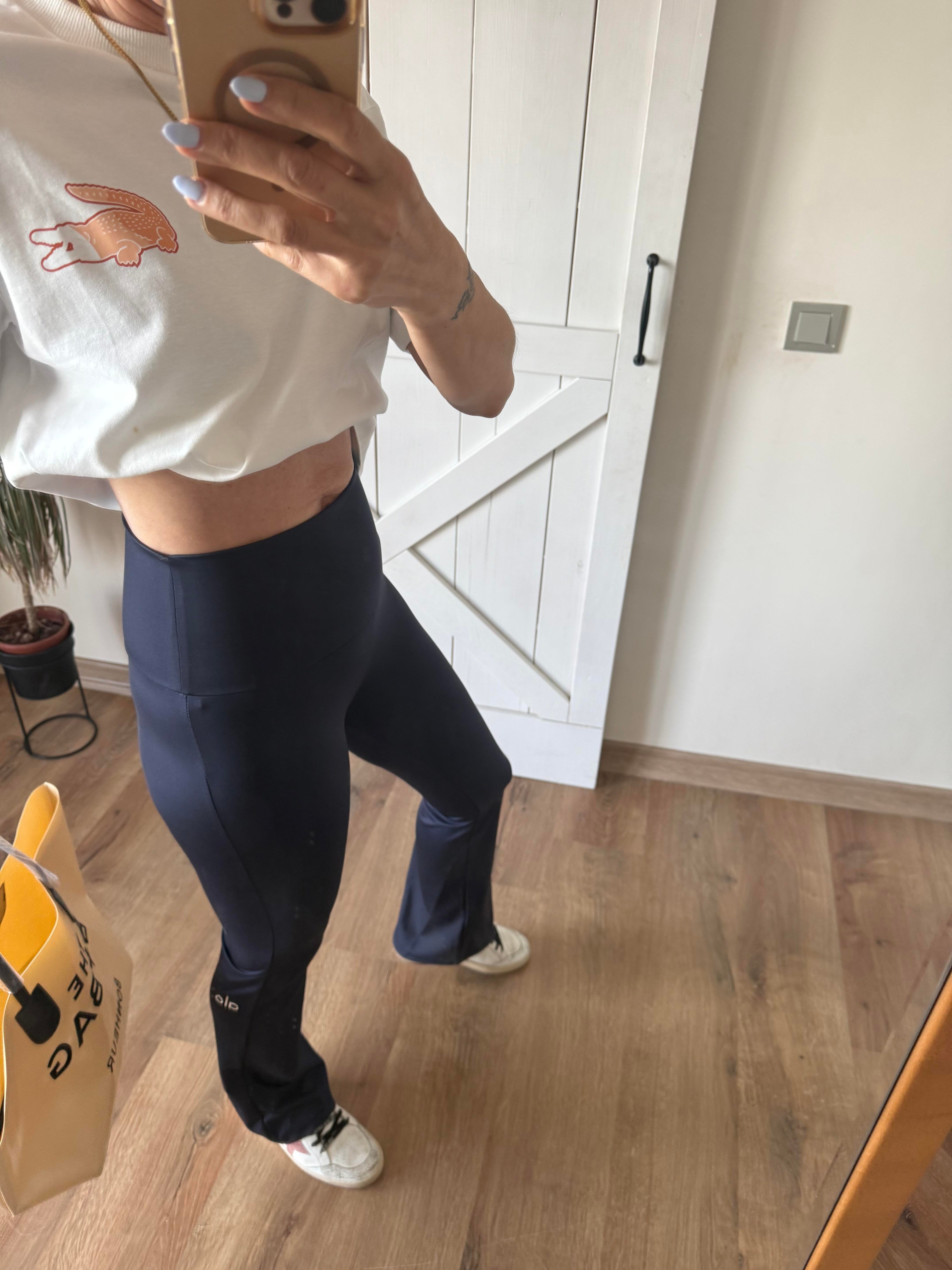 Aloha Lacivert İspanyol Tayt