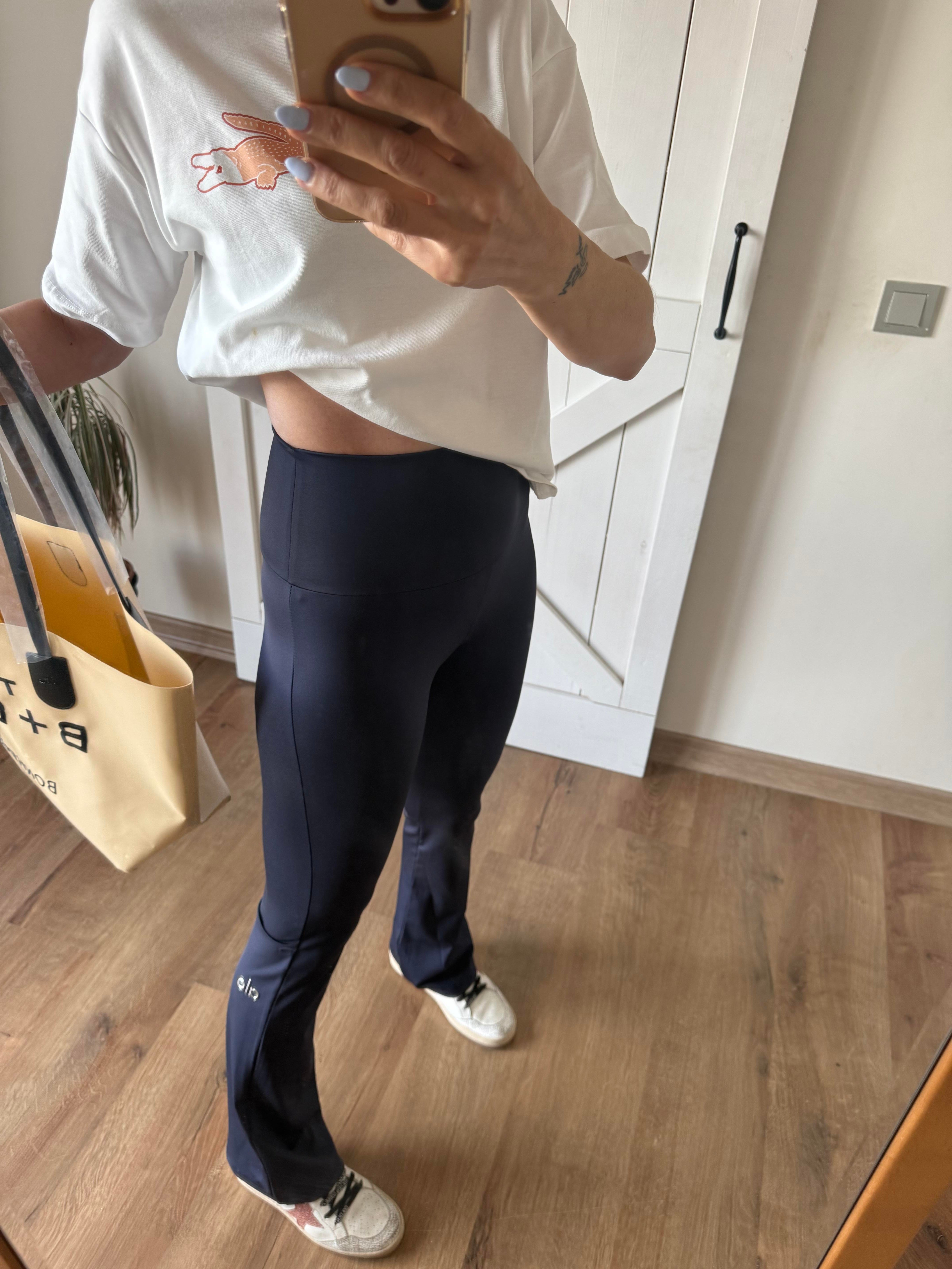 Aloha Lacivert İspanyol Tayt