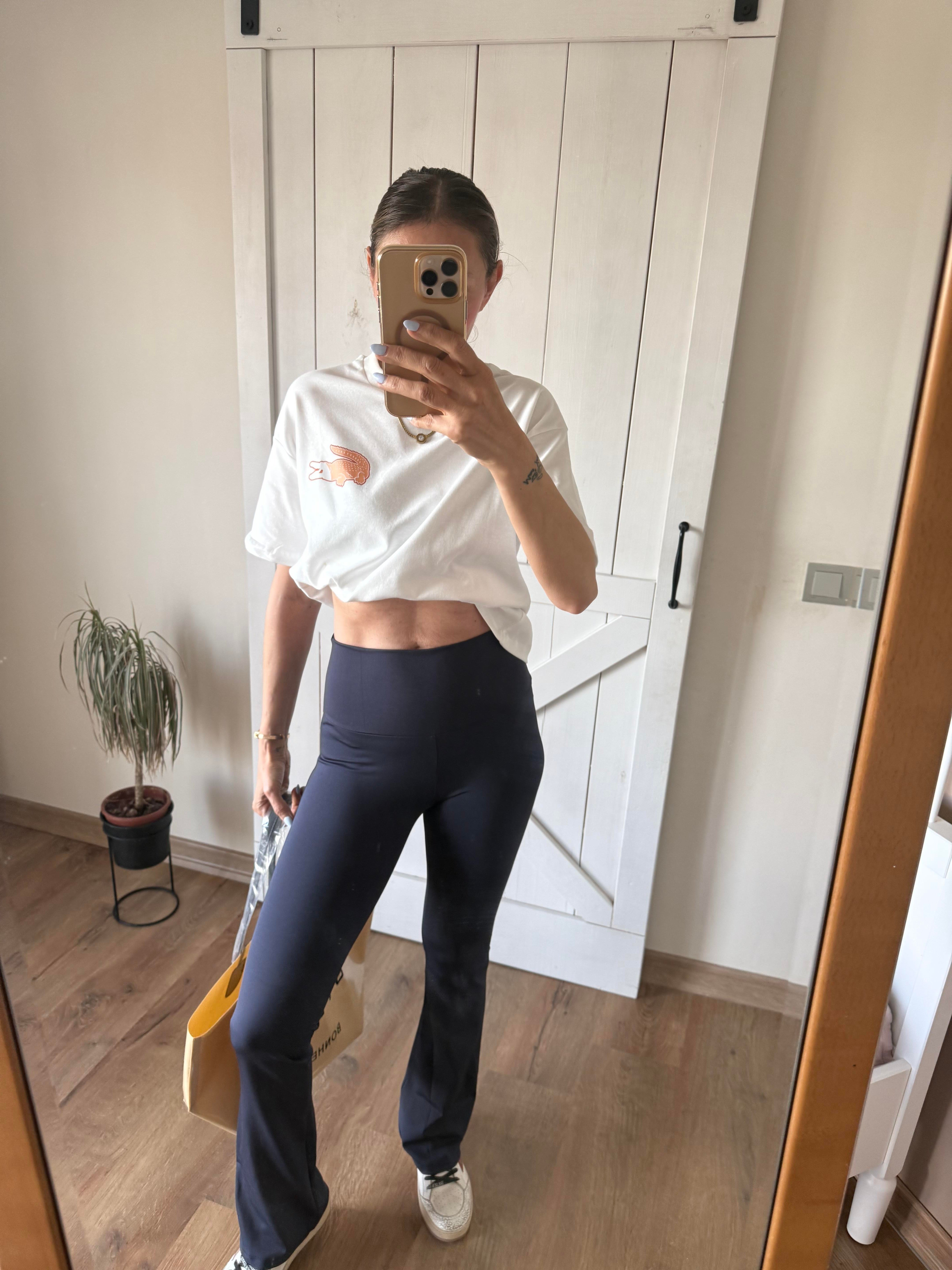 Aloha Lacivert İspanyol Tayt