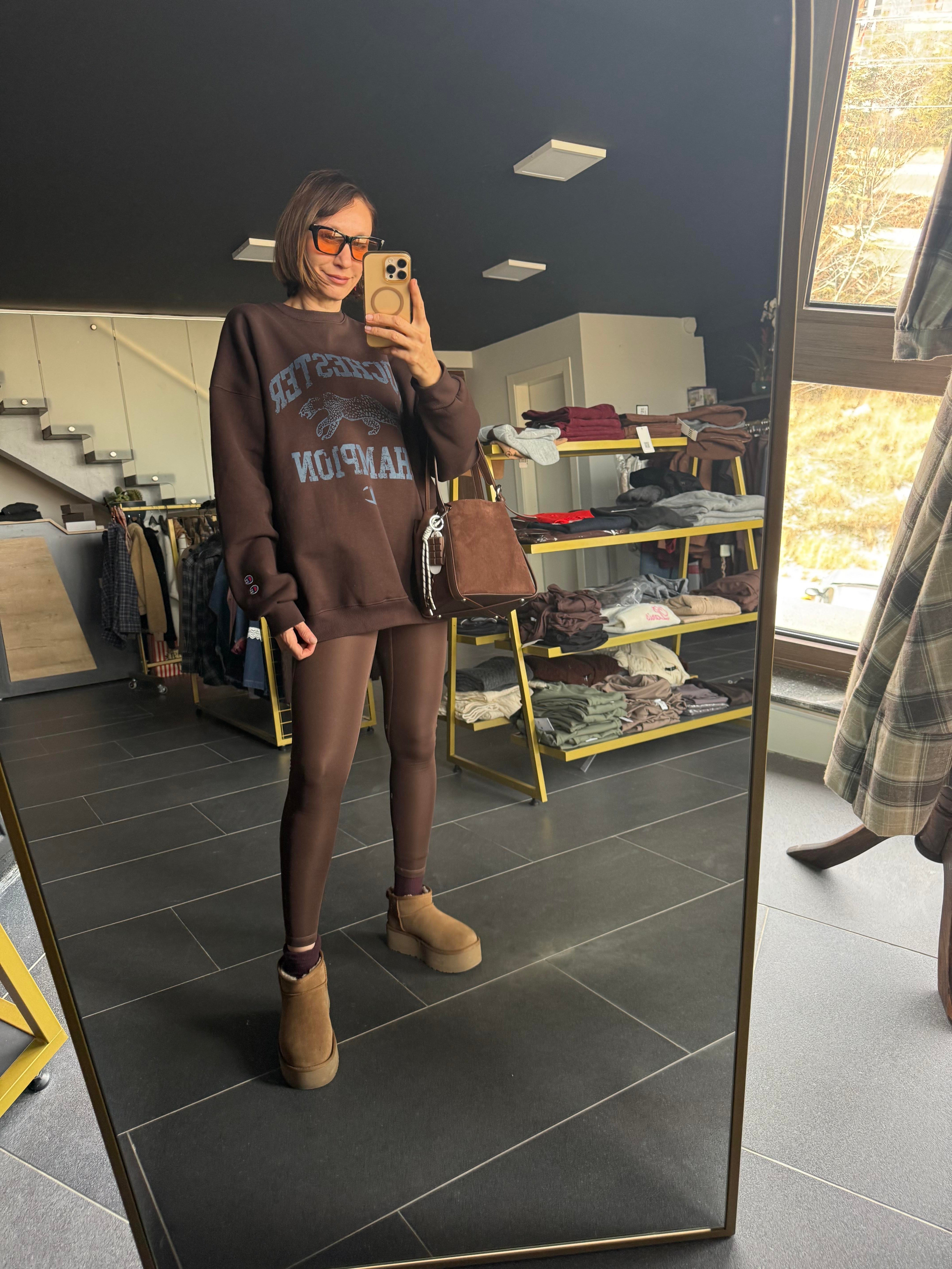 Aloha Şardonlu Kahve Tayt